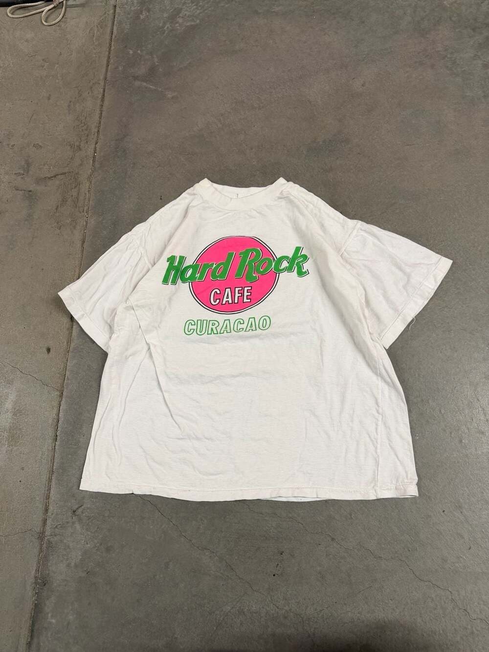Hard Rock Cafe Curacao Vintage T-Shirt White